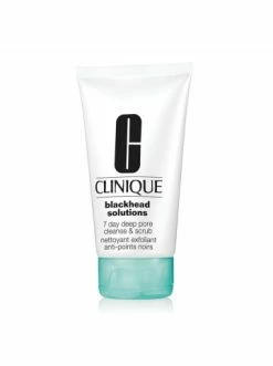 Angebote 😍 Pflege & Parfum Clinique Blackhead Solutions 7 Day Deep Pore Cleanse Und Scrub 125ml Günstig Kaufen 🤩 -Clinique Kosmetik Verkäufe clinique blackhead solutions 7 day deep pore cleanse und scrub 125ml 3